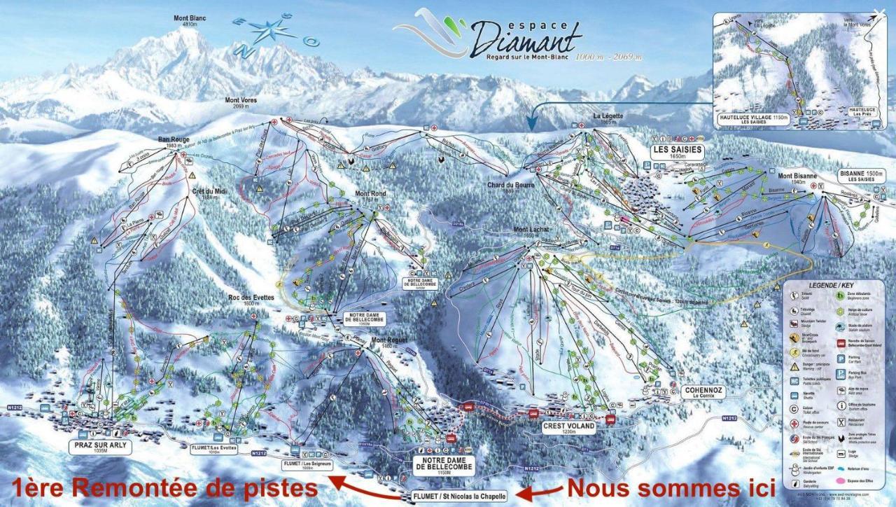 La Taniere De Sven - Vue Montagne Lejlighed Saint-Nicolas-la-Chapelle  Eksteriør billede